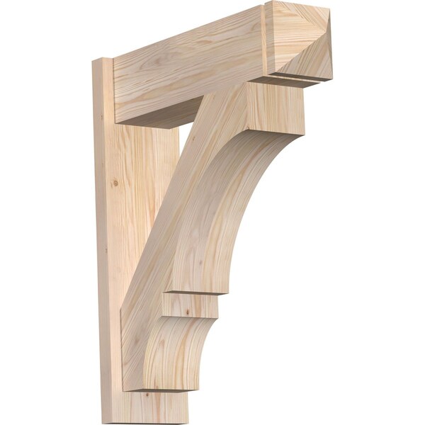 Ekena Millwork Balboa Smooth Arts and Crafts Outlooker, Douglas Fir, 7 1/2"W x 26"D x 30"H OUT08X26X30BOA03SDF - main